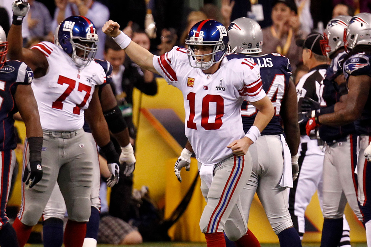 Eli & Giants stunned Patriots again