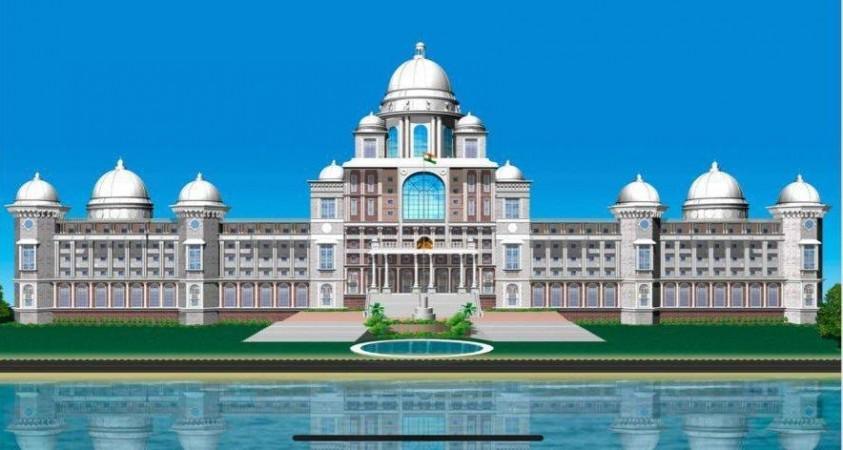 New Telangana Secretariat building design