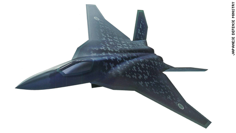 A sketch of Japan&#39;s planned F-3 stealth fighter.