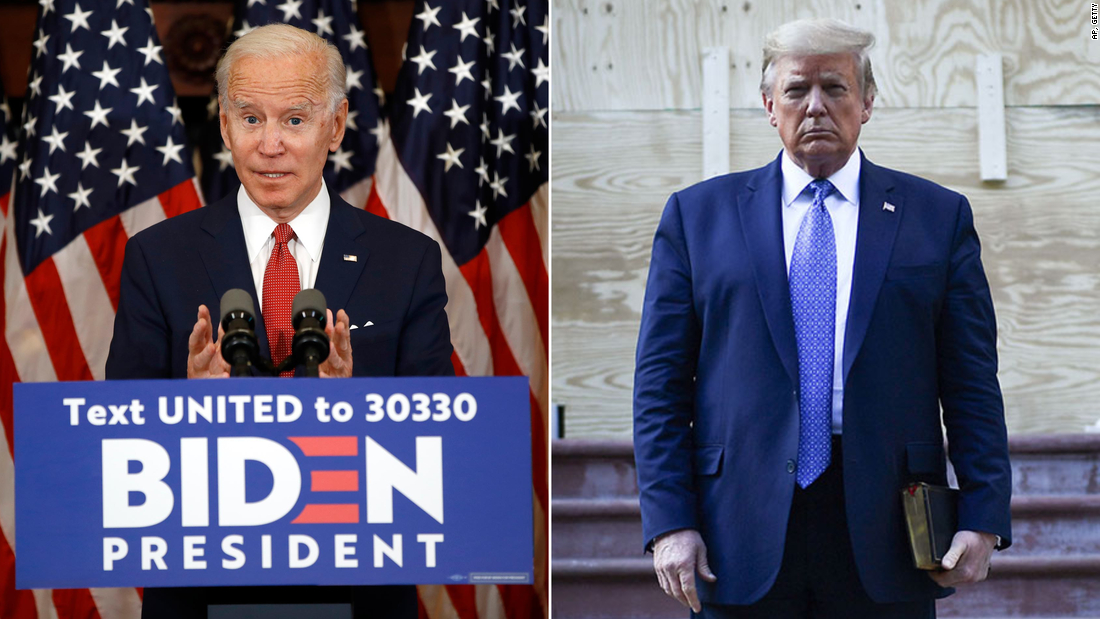 2020 election: The polls show Biden is a clear favorite 100 days out from an unprecedented election