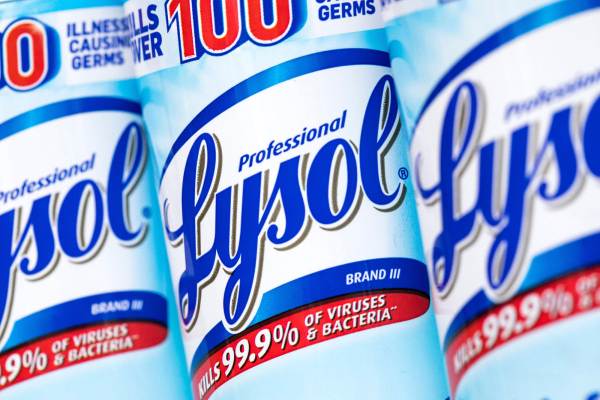 EPA approves use of Lysol disinfectant on surfaces to protect against coronavirus