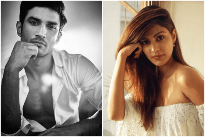 Sushant Singh Rajput and Rhea Chakraborty