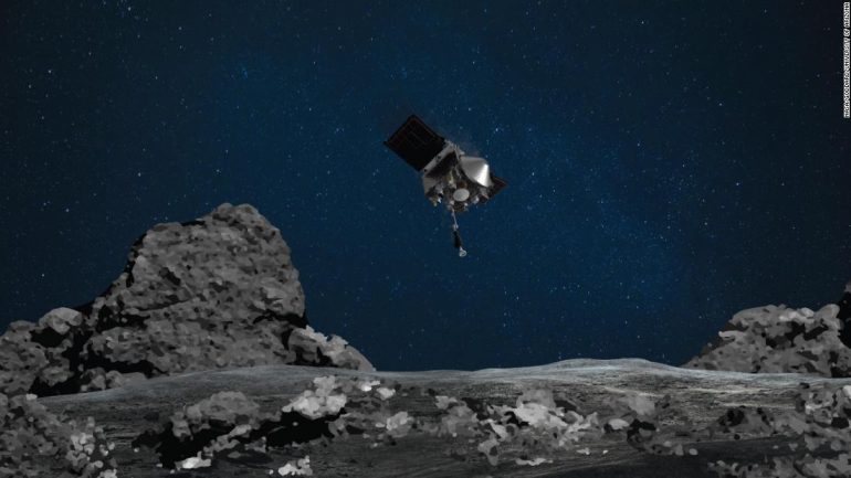 NASA's OSIRIS-REx mission prepares for touchdown on an asteroid