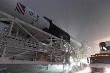 SpaceX rocket booster heads west for first California launch in more than a year