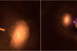 NASA missions explore a 'TIE fighter' active galaxy