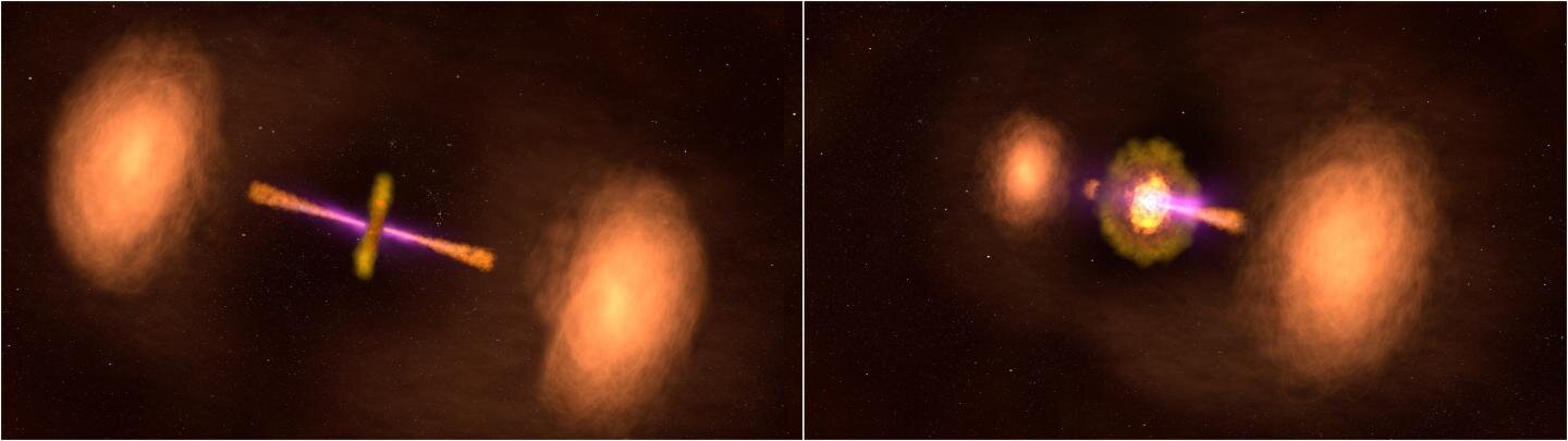 NASA missions explore a 'TIE fighter' active galaxy