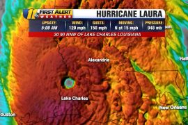 Hurricane Laura path, tracker: Storm moving north in western Louisiana near Texas at Category 3 strength