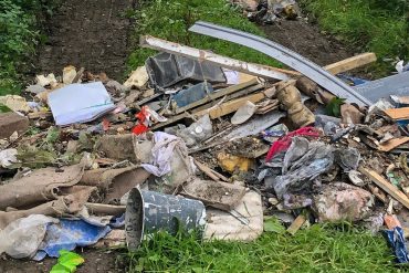 Illegal waste dumped in Co Louth laneway