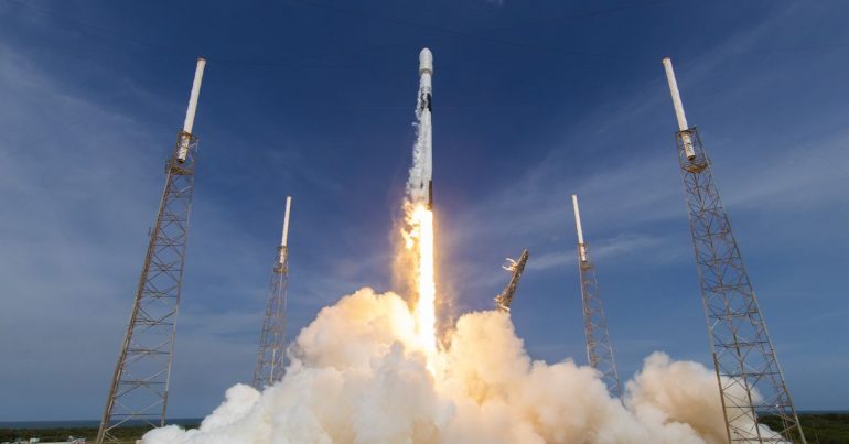 SpaceX launches the first south-bound rocket from Florida in decades