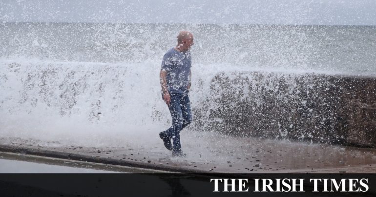 Storm Ellen set to hit Ireland with ‘severe and potentially damaging winds’