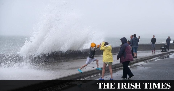 Storm Ellen hits with ‘severe and potentially damaging winds’ expected in coming hours
