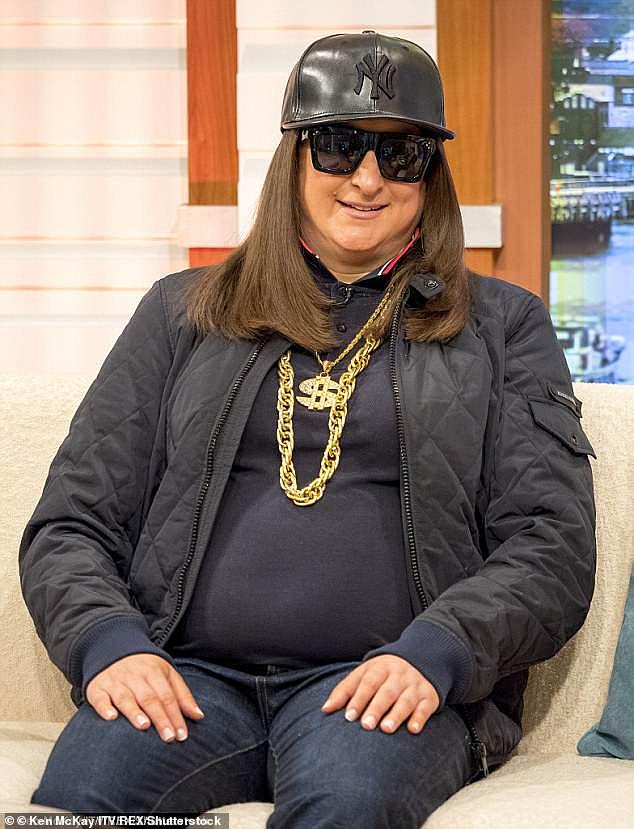 Transformed: The singer showed off her new look after completing a charity triathlon (pictured before losing weight in 2016)