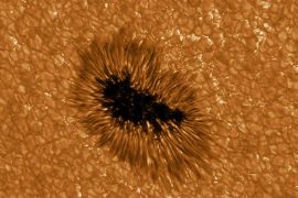 Image courtesy of Solar Telescope, Look at a Sunlight
