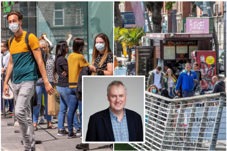 Corona virus in Ireland - Top professor says it is 'unreasonable' to ask public to wear masks on Dublin streets