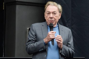 Lord Andrew Lloyd Webber attends the unveiling of the London Palladium's 'Wall Of Fame' in 2018