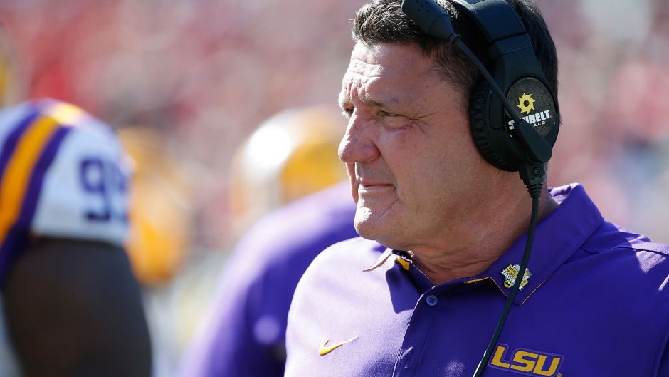 Ed Orgeron says the majority of LSU players are infected with the corona virus

