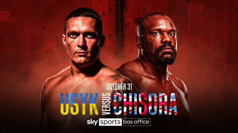 Alexander Usaik vs Derek Chisora ​​confirmed on October 31, live at the Sky Sports box office |  Boxing news