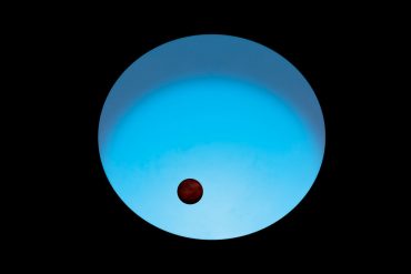 A distant blue star hosts one of the most exoplanets known to science