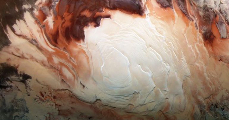 Ancient underground lakes were discovered on Mars