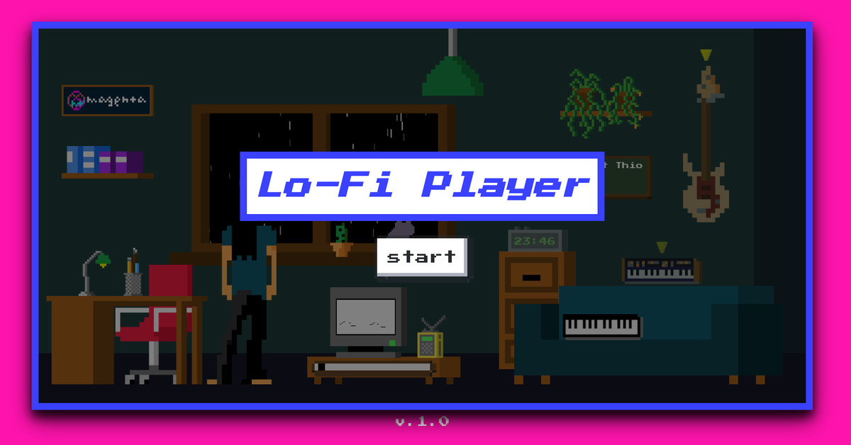 Google Magenta's Lo-Fi Player lets you create your own virtual music room

