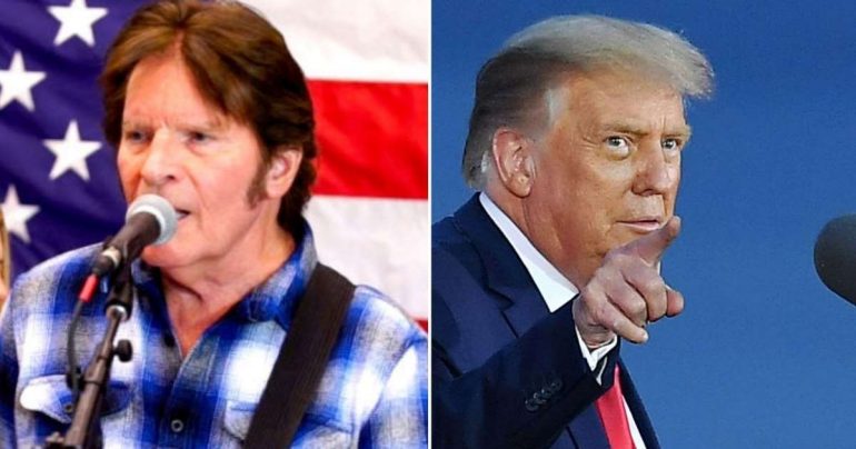 John Fogerti, who calls Trump a 'lucky son', is confused by the fact that he sang a Vietnam War song at a presidential rally.