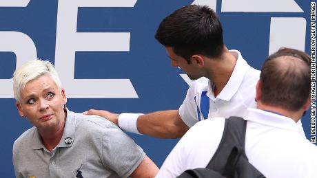 Novak Djokovic apologizes to line judge