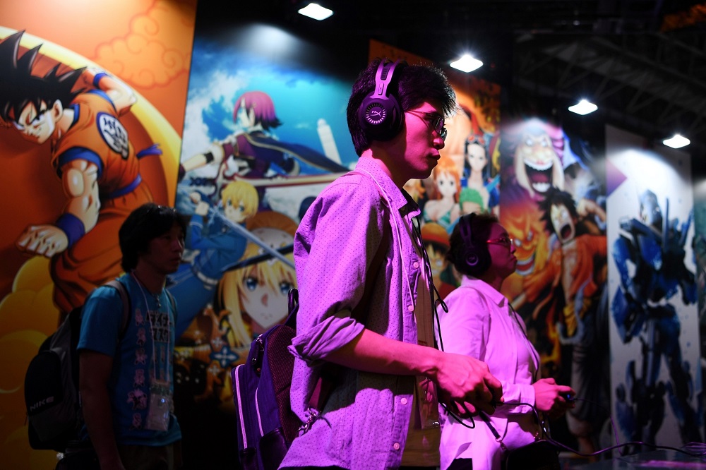 Launched on September 23, 2020 in an online format, TGS displays Japanese video games and is still regularly visited by enthusiastic gamers, attracting more than 200,000 people in an average of four years in recent years.  - AFP Image