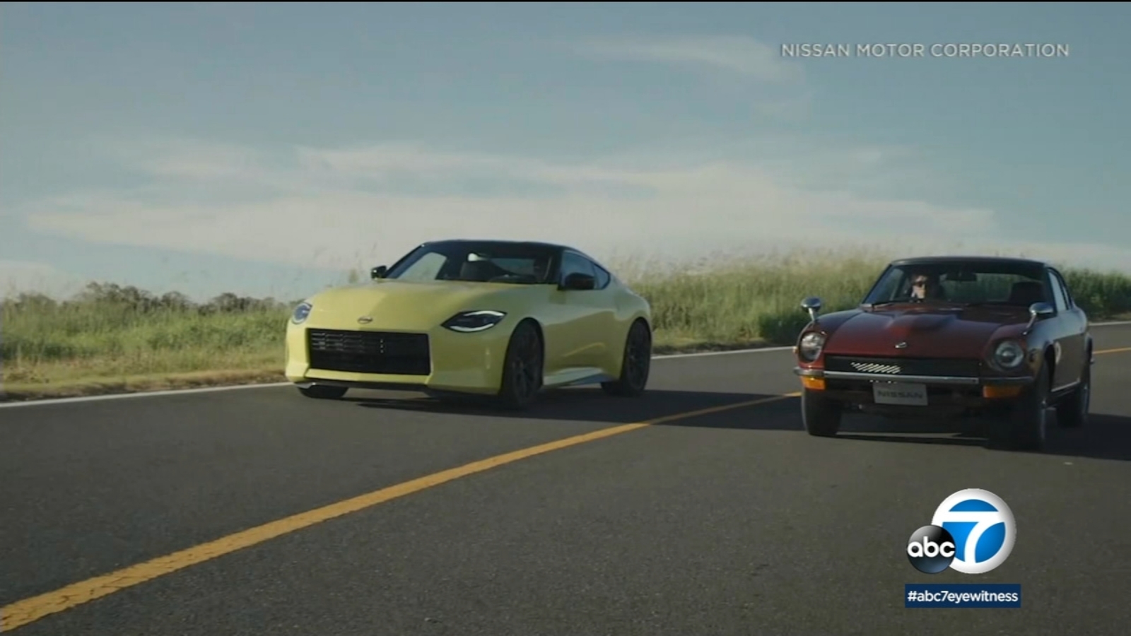 The new Nissan Z sports car pays homage to the original Datsun 240Z

