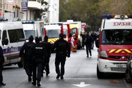 Two people have been arrested after a knife attack in Paris