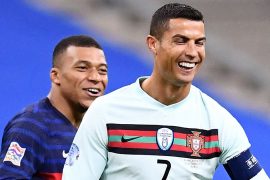 Cristiano Ronaldo responds to Kylian Mbabane's message after the Nations League meeting