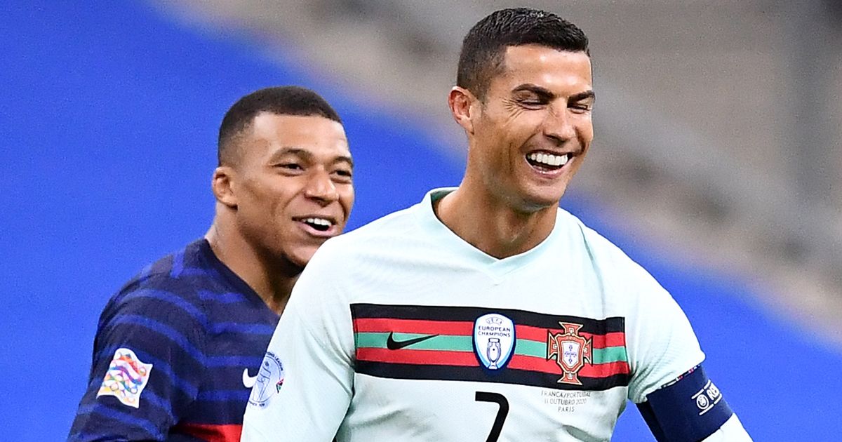 Cristiano Ronaldo responds to Kylian Mbabane's message after the Nations League meeting

