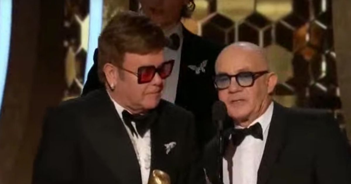 Bernie Toppin mocks Rod Stewart during Rocker's feud with Sir Elton John

