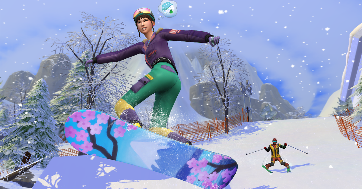 Snowy Escape, the new Japanese-inspired winter extension of The Sims 4 coming out on November 13th

