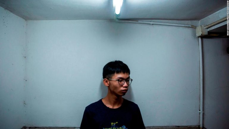 Hong Kong teen activist detained for trying to seek asylum at US consulate