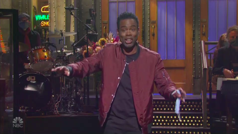 Chris Rock hosts monologue on COVID, Voting and 'Rethinking' with Government