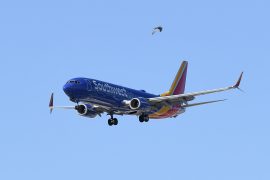 Corona virus checks pandemic Southwest Airlines' no-log record