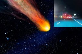 Fireball video: West America's meteor shower brighter than the moon |  Science |  News