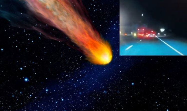 Fireball video: West America's meteor shower brighter than the moon |  Science |  News