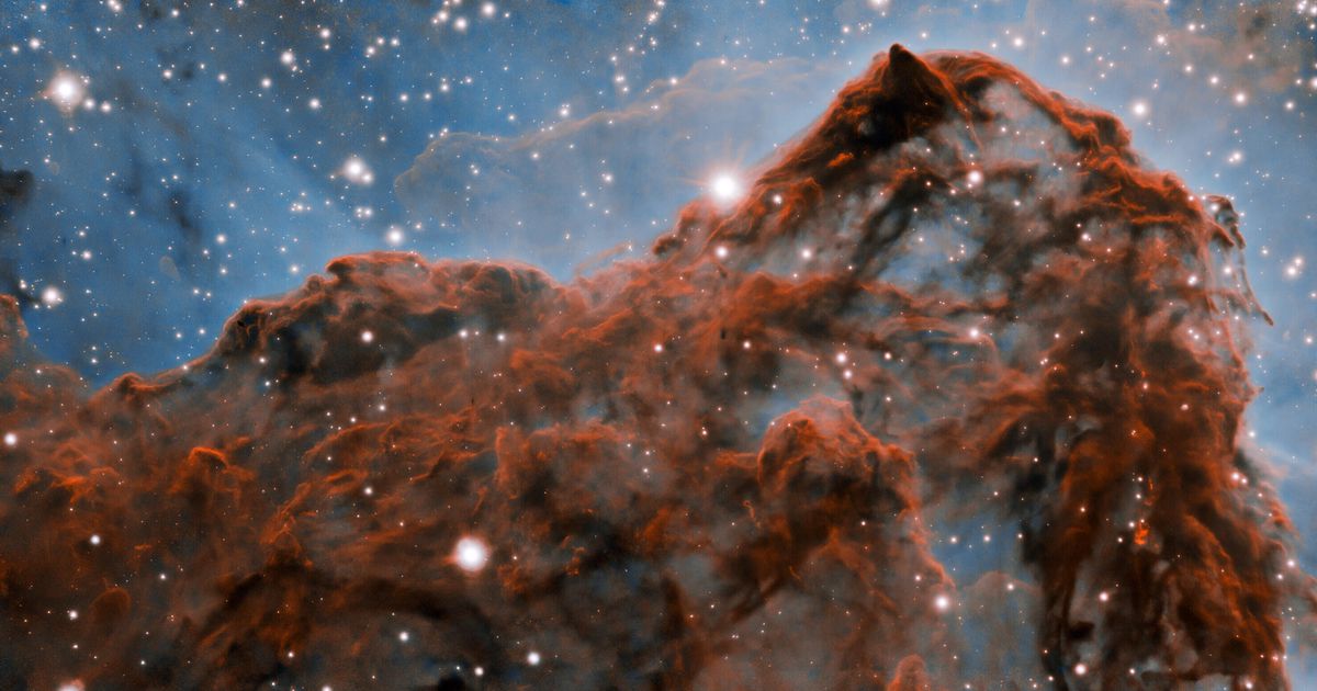 Kareena Nebula's wild buffalo in an unusual picture of the birth of stars

