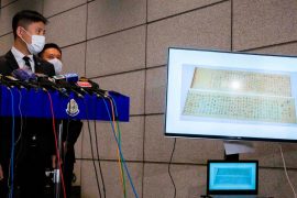 Mao Scroll was stolen in Hong Kong Heist