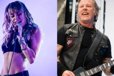 Millie Cyrus has revealed that she is working on a Metallica covers album