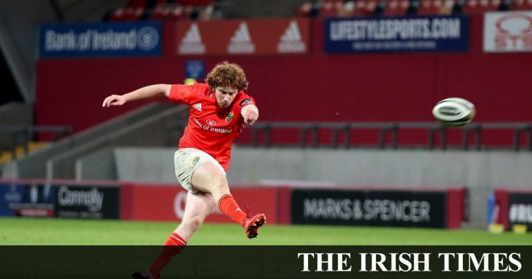 Munster's Ben Healy scored the decisive kick for the second week in a row