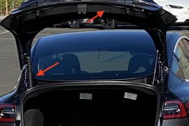 Take a look at the Tesla Model 3 'Refresh' powered lift gate first