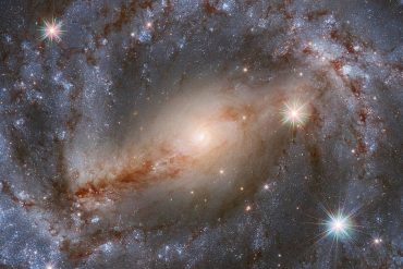 The Hubble Space Telescope stared at this magnificent galaxy for nine hours