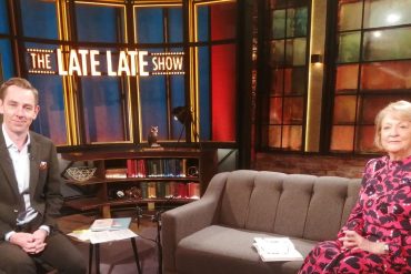 The Late Late Show: Ryan Tubridi did not speak due to the wonderful gestures of Gay Byrne's widow Kathleen Watkins.