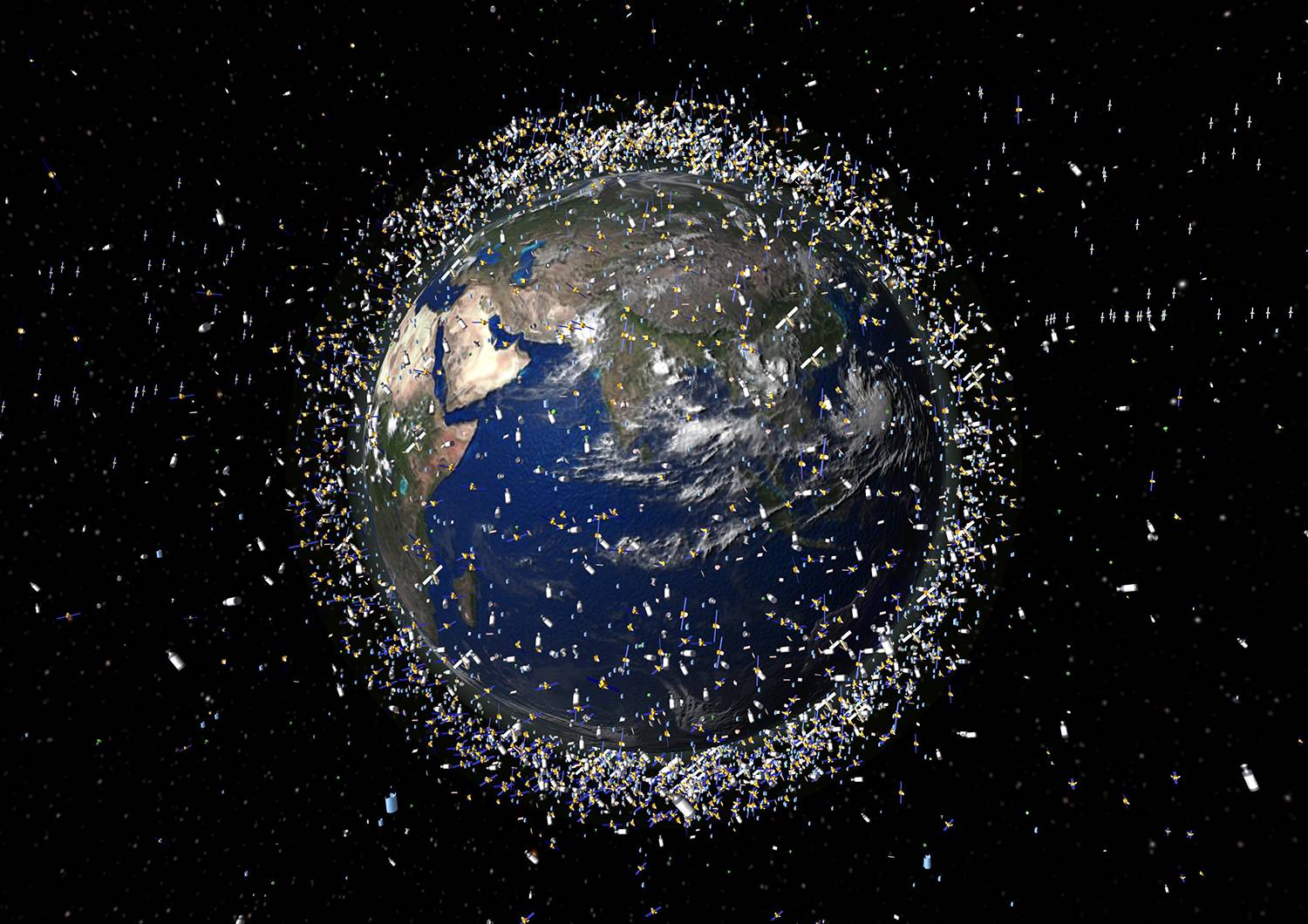 Two large chunks of space junk collided with Earth - BGR

