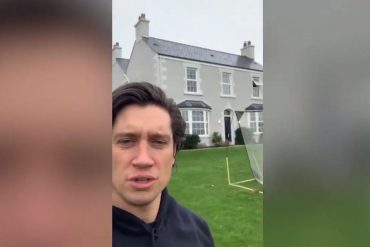 Bolton's Vernon Kay shows isolated 'beautiful' townhouses before I Am A Celebrity