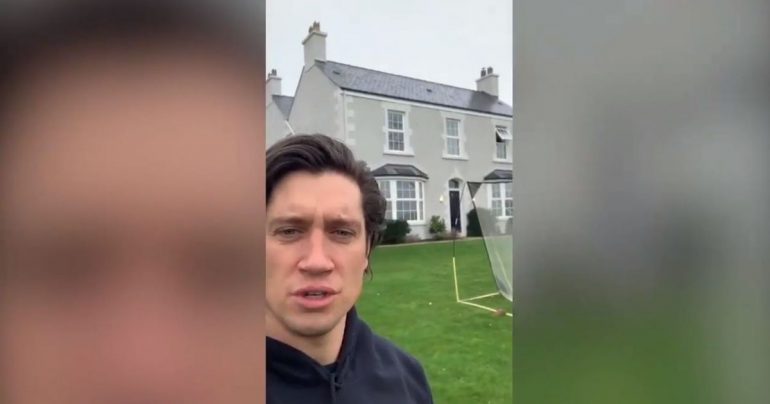 Bolton's Vernon Kay shows isolated 'beautiful' townhouses before I Am A Celebrity