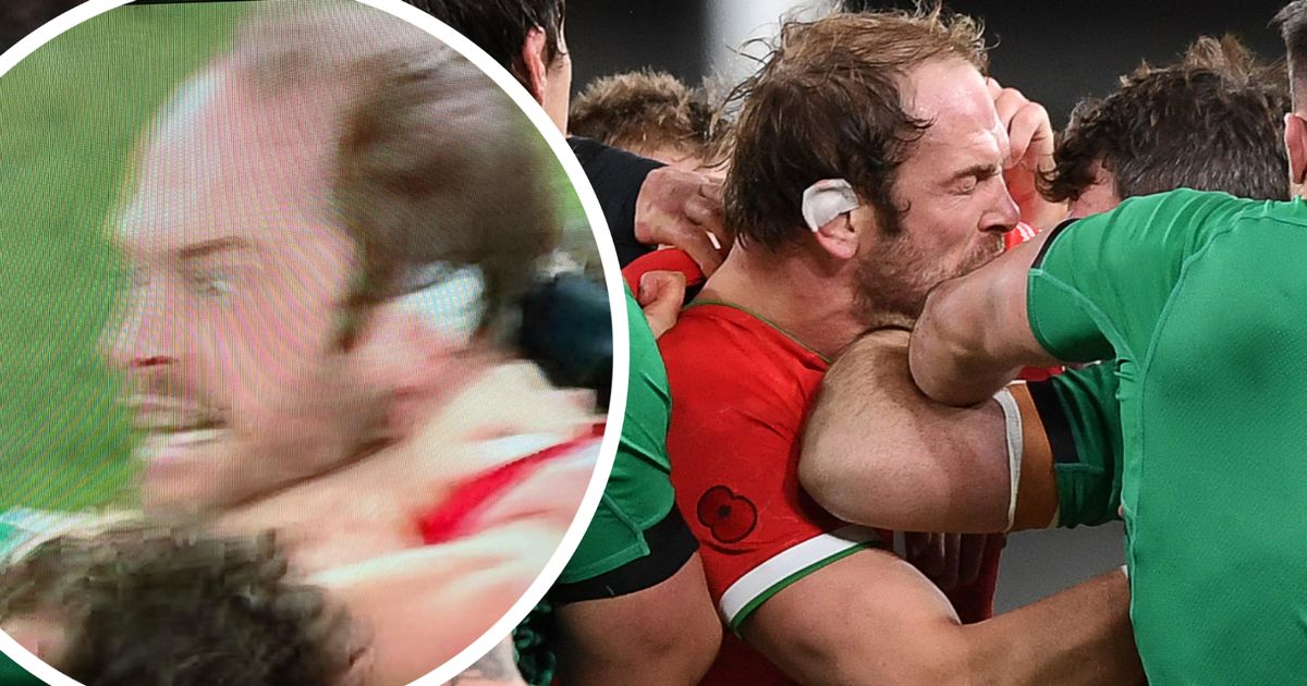   'Do it, do it!'  Wild-eyed Alun Vine Jones stares to death in Peter O'Malley as Ireland v Wales cause conflict

