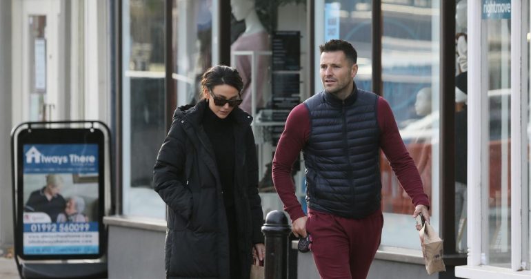 Michelle Keegan and Mark Wright roam their dogs daily to stay active